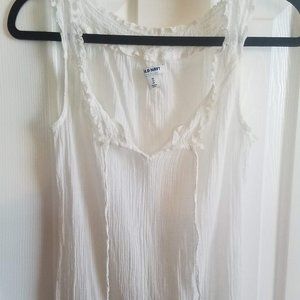 5/$25⭐ 2-PACK Old Navy Gauze Flowy Tank Tops